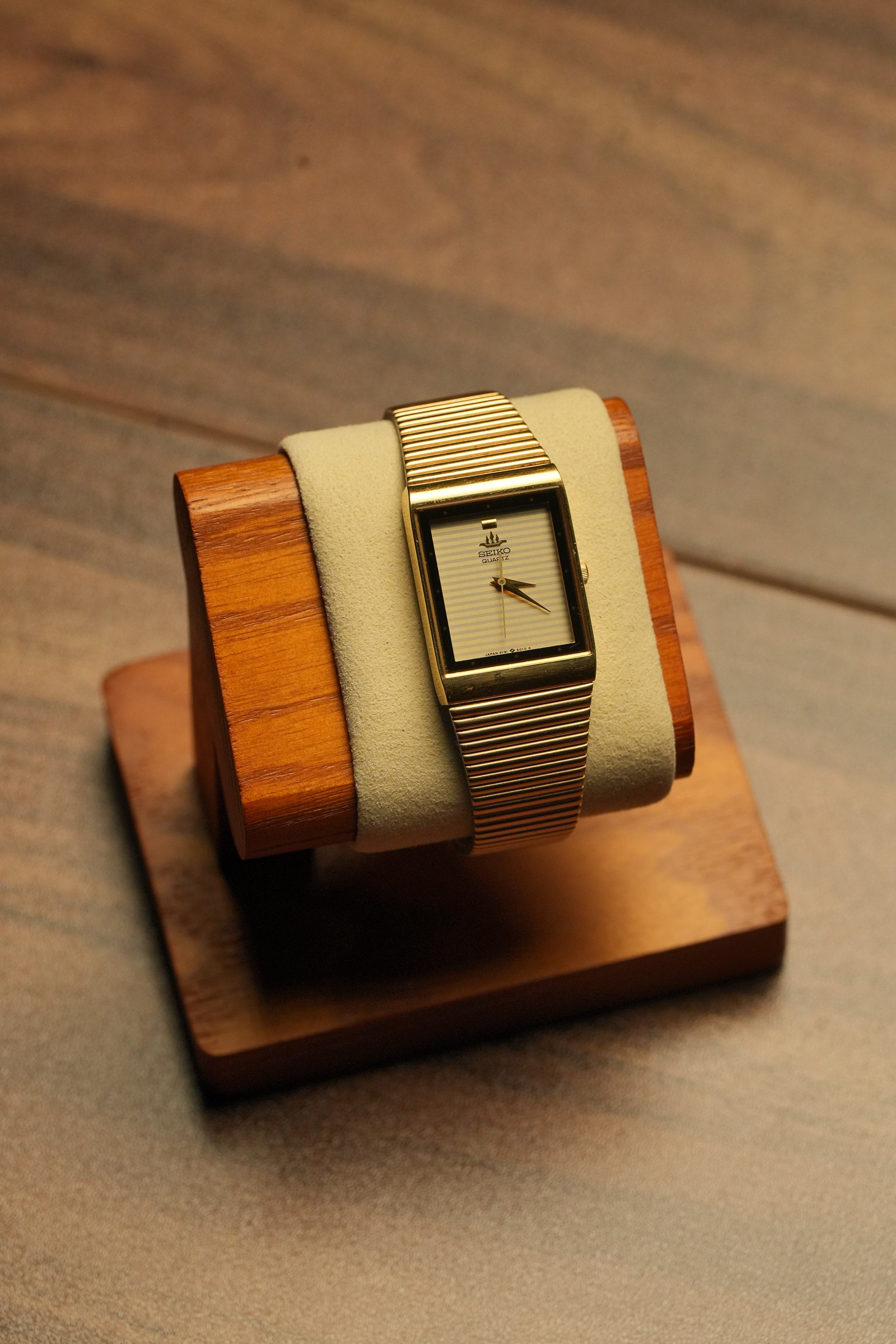 1981 Seiko Tank Galaxy Credor "Grill Master Dial" 5Y91-5030
