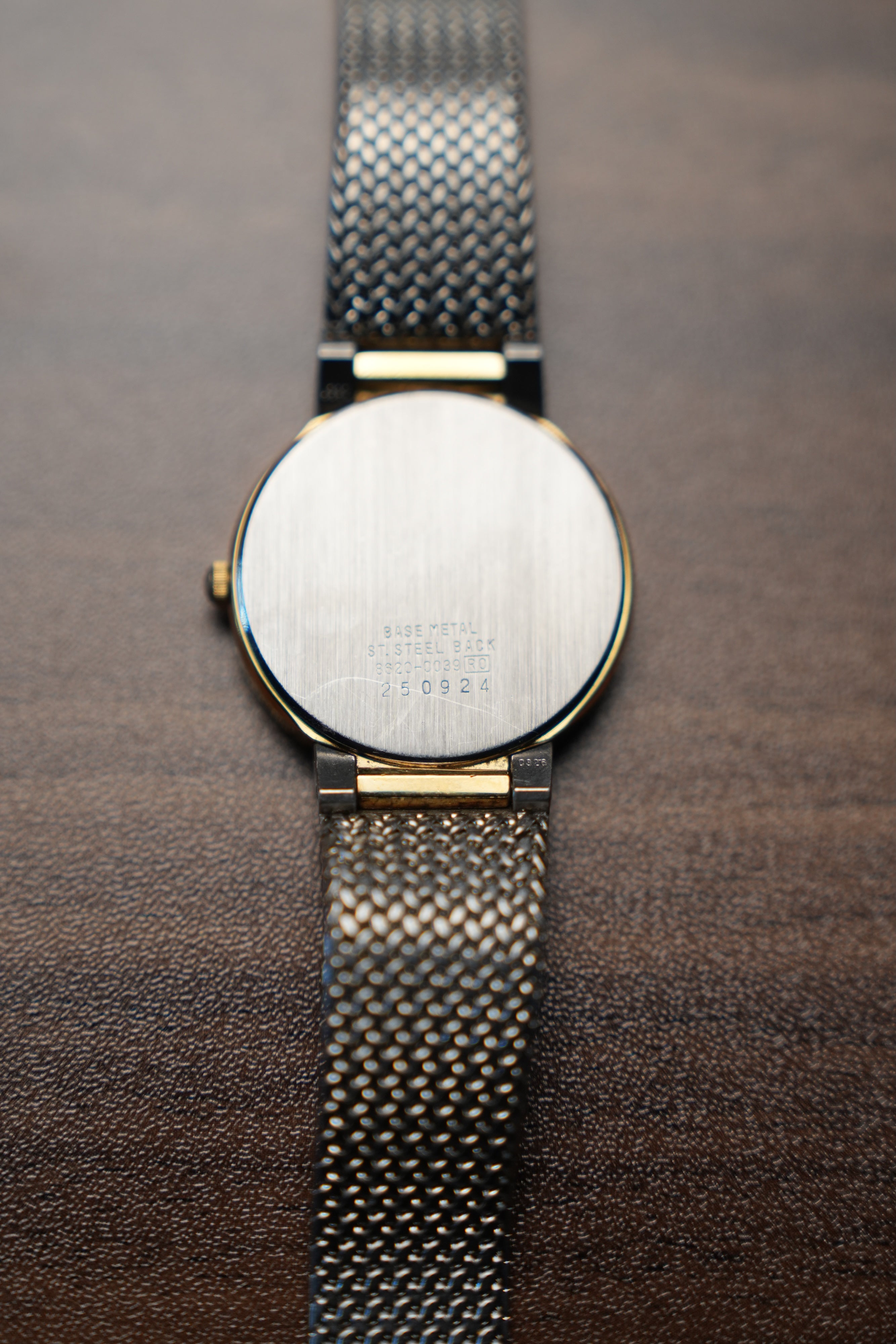 1982 Seiko Checkered Dail 8620-0039