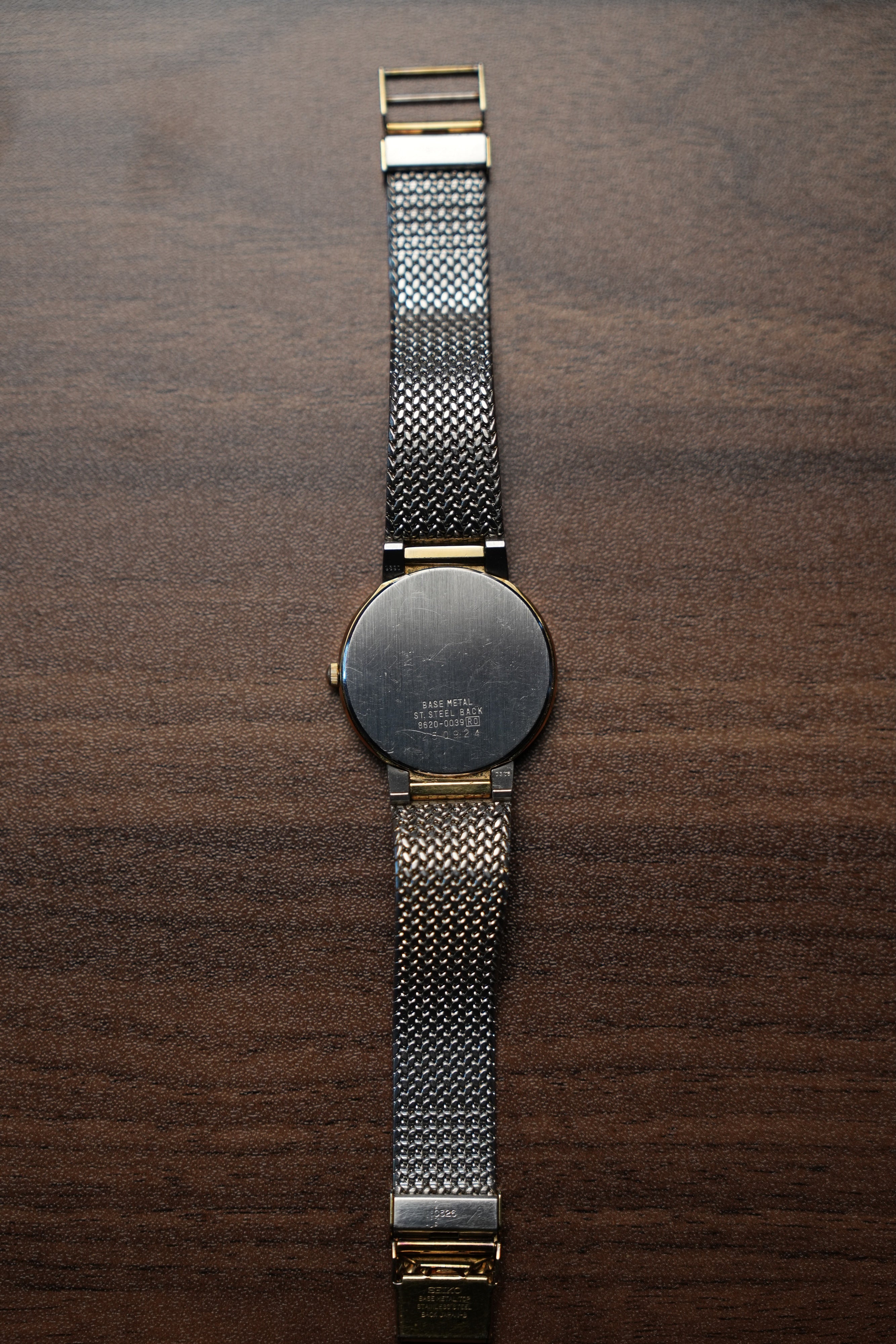 1982 Seiko Checkered Dail 8620-0039