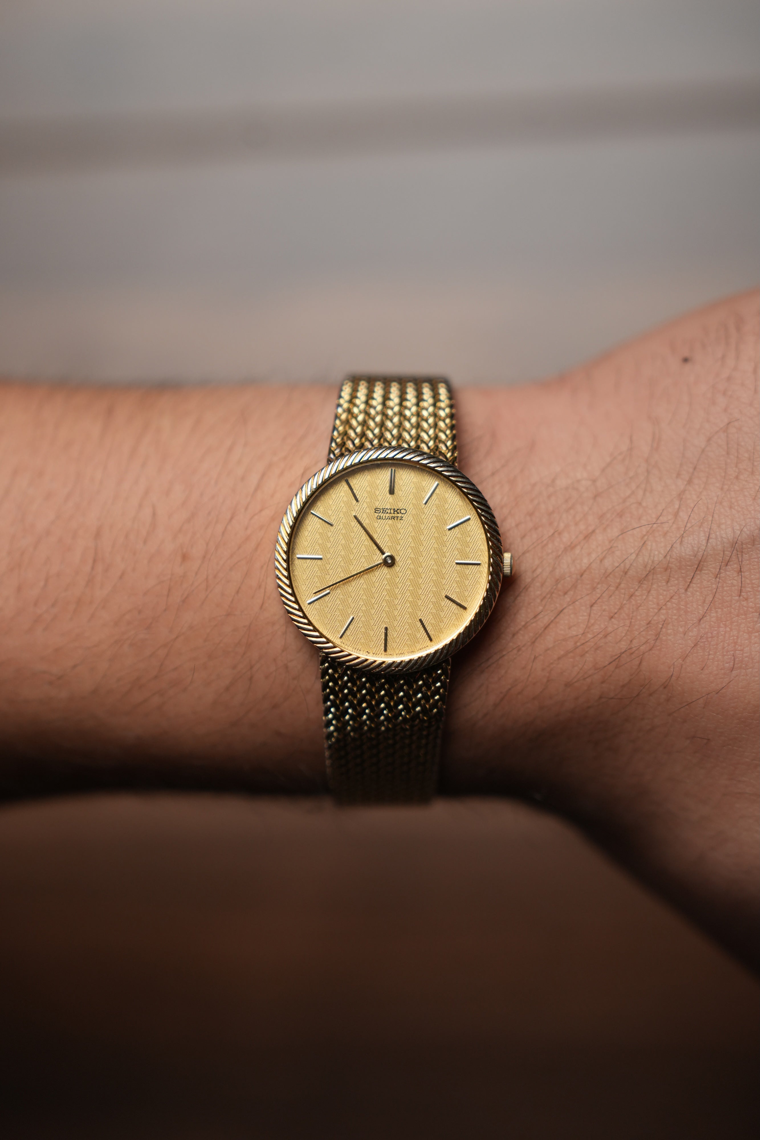 1982 Seiko Checkered Dail 8620-0039