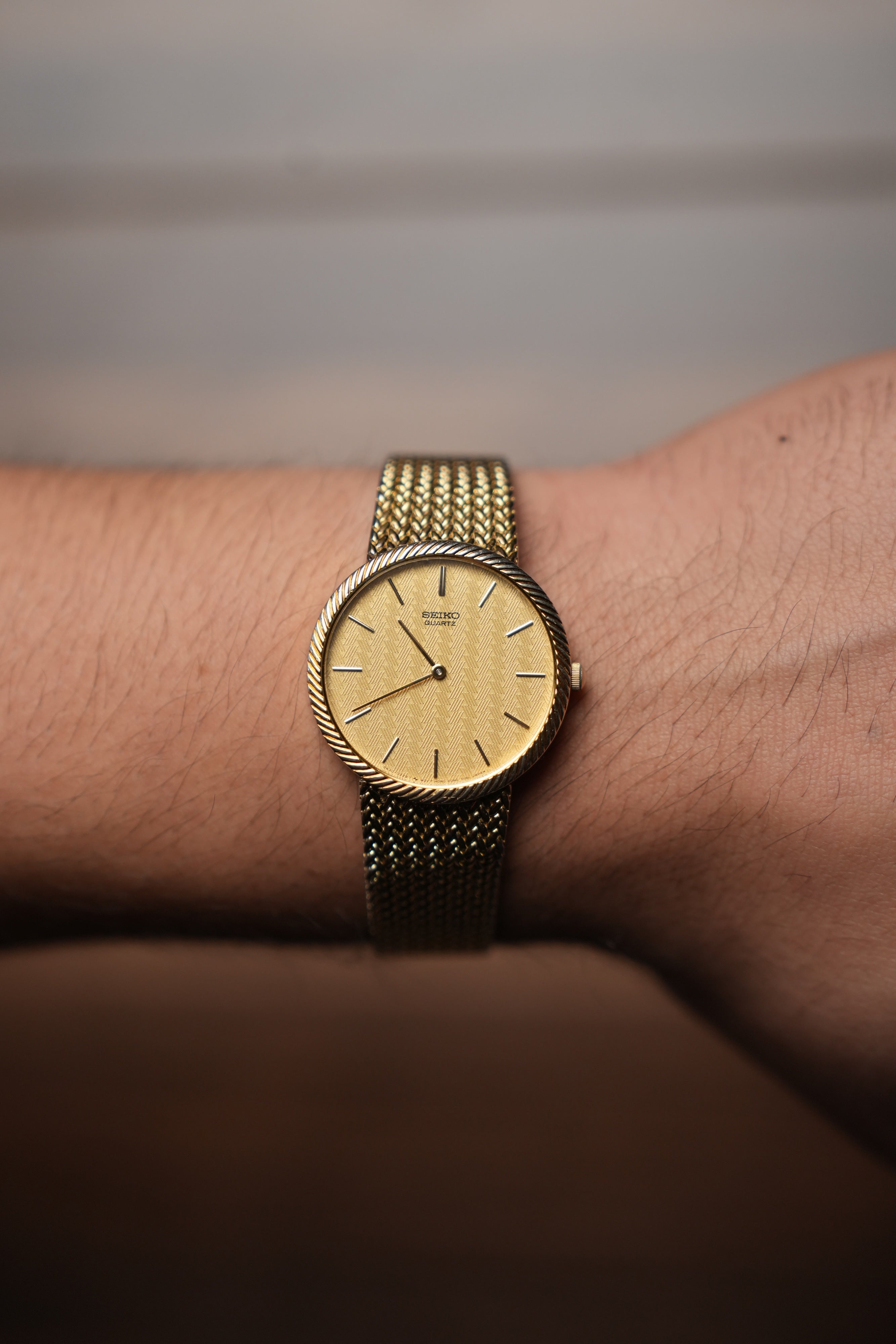 1982 Seiko Checkered Dail 8620-0039