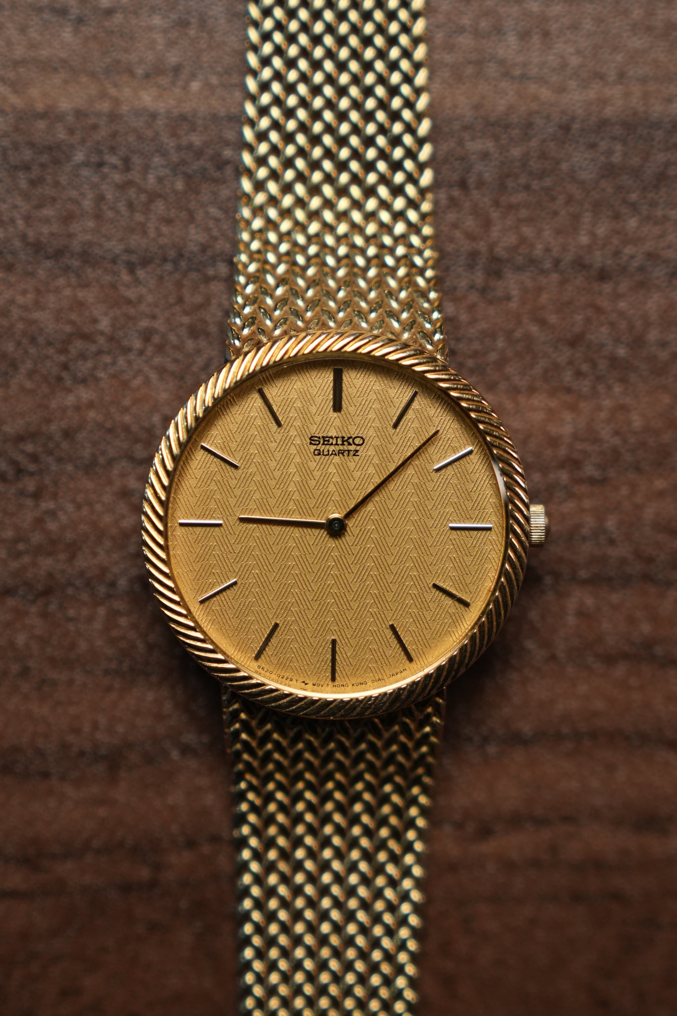 1982 Seiko Checkered Dail 8620-0039 (great shape)
