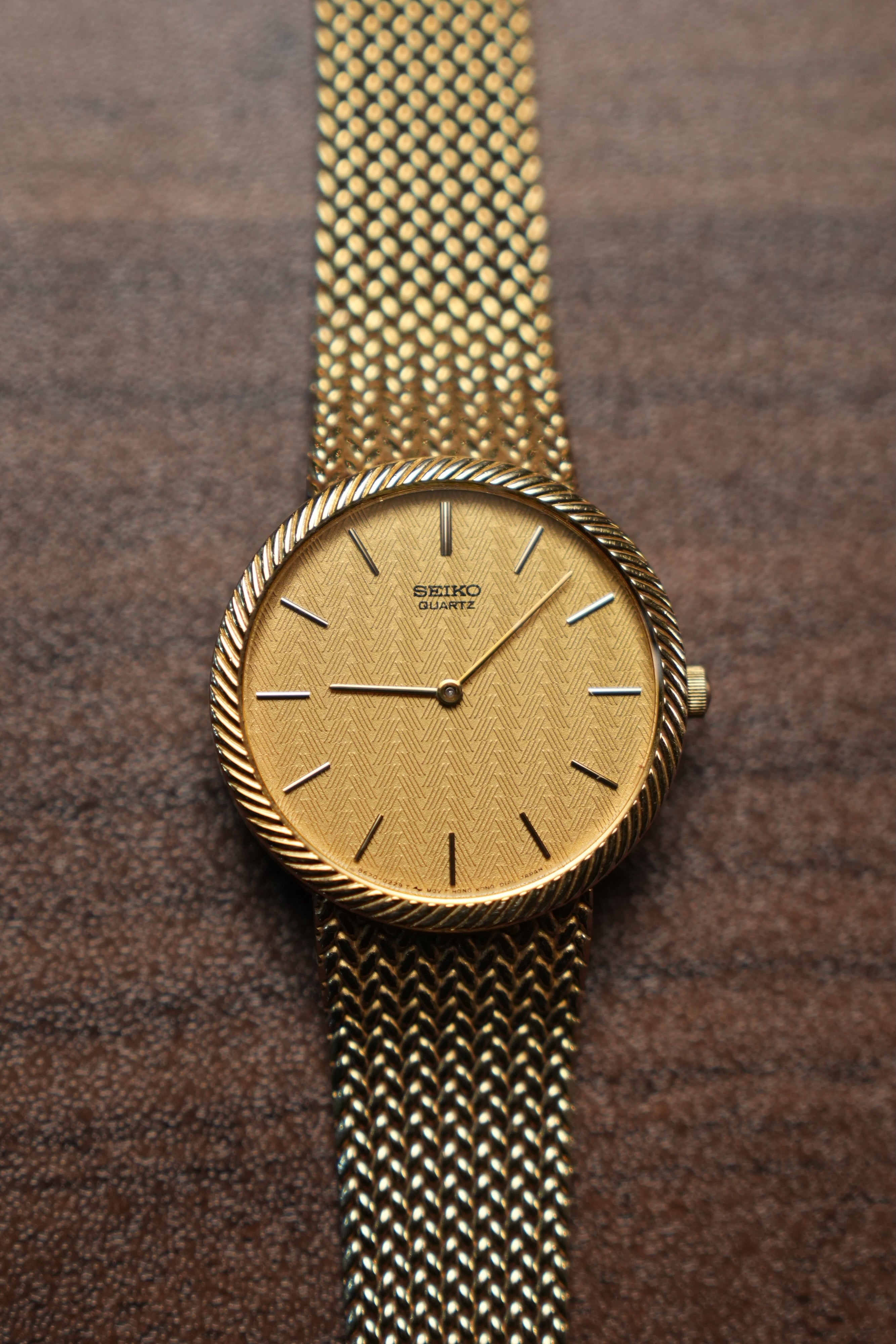 1982 Seiko Checkered Dail 8620-0039 (great shape)