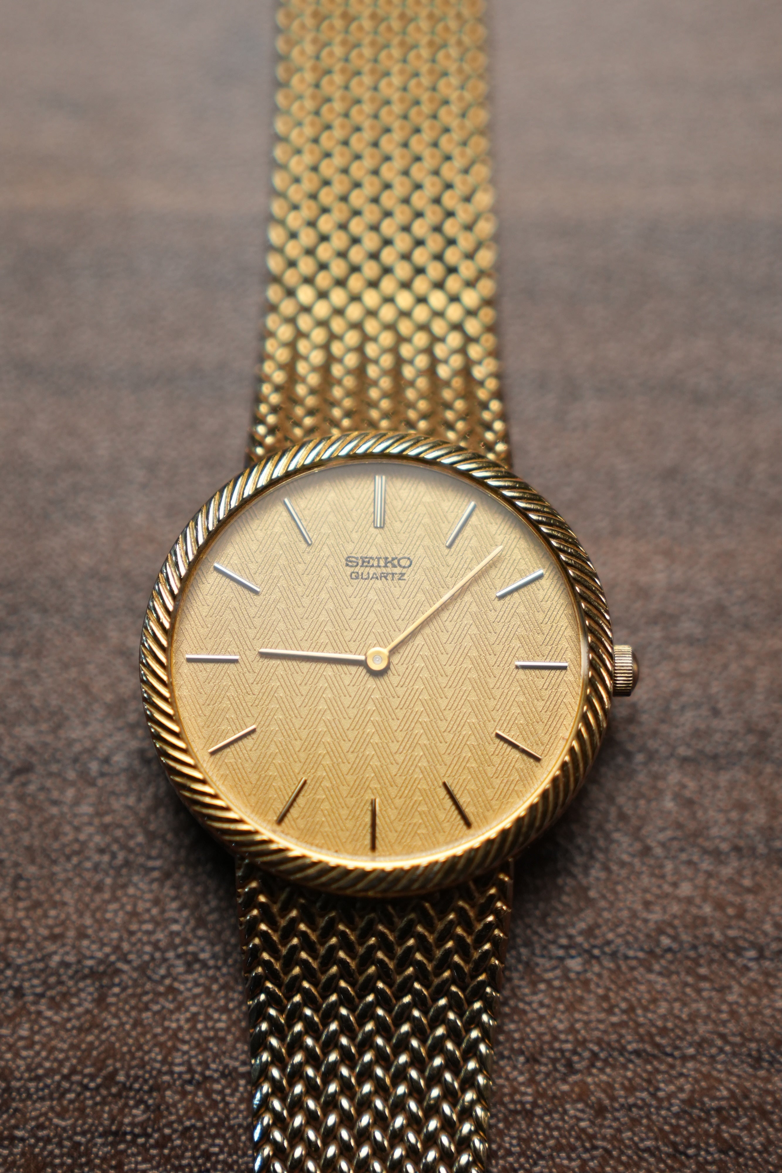1982 Seiko Checkered Dail 8620-0039 (great shape)