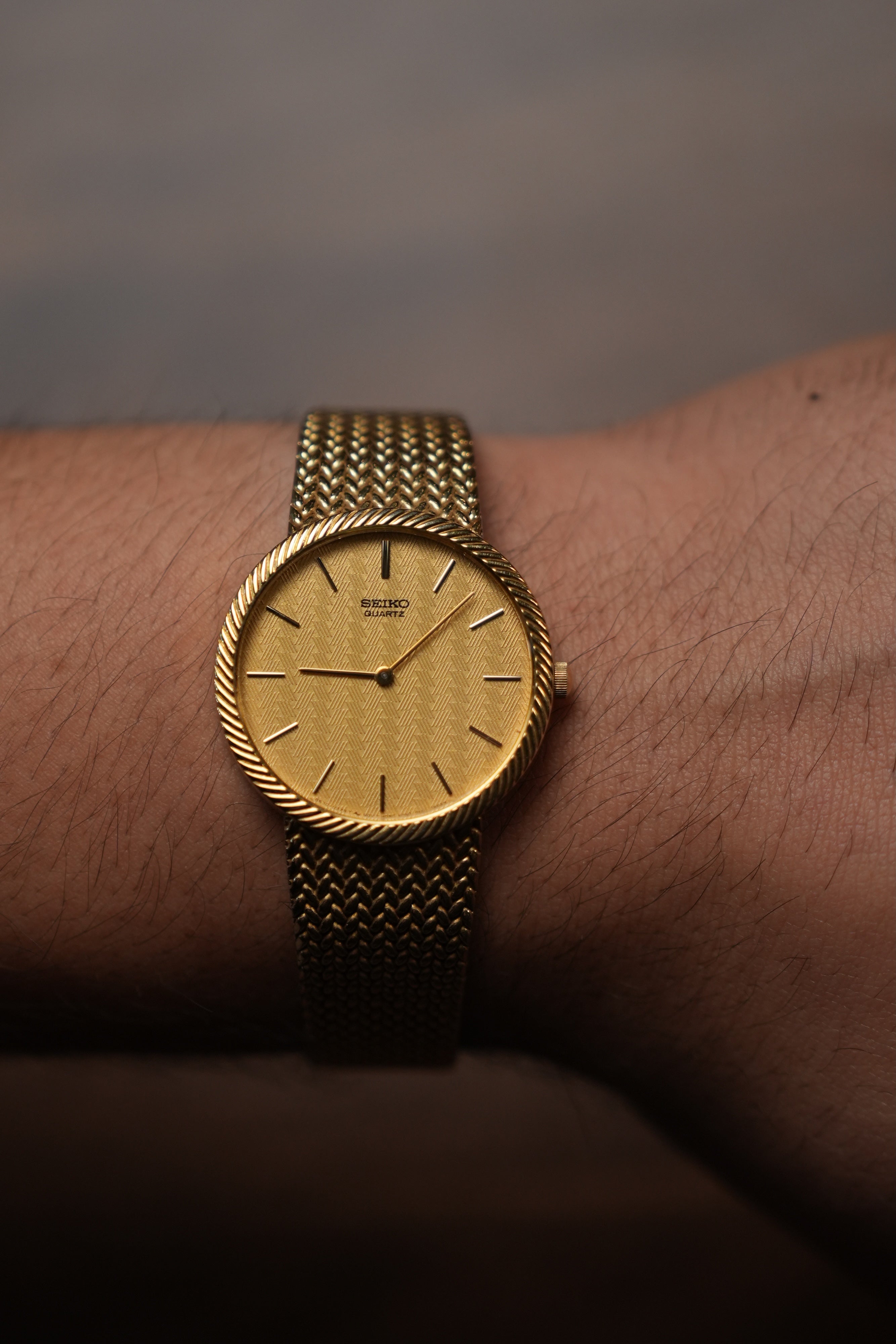 1982 Seiko Checkered Dail 8620-0039 (great shape)