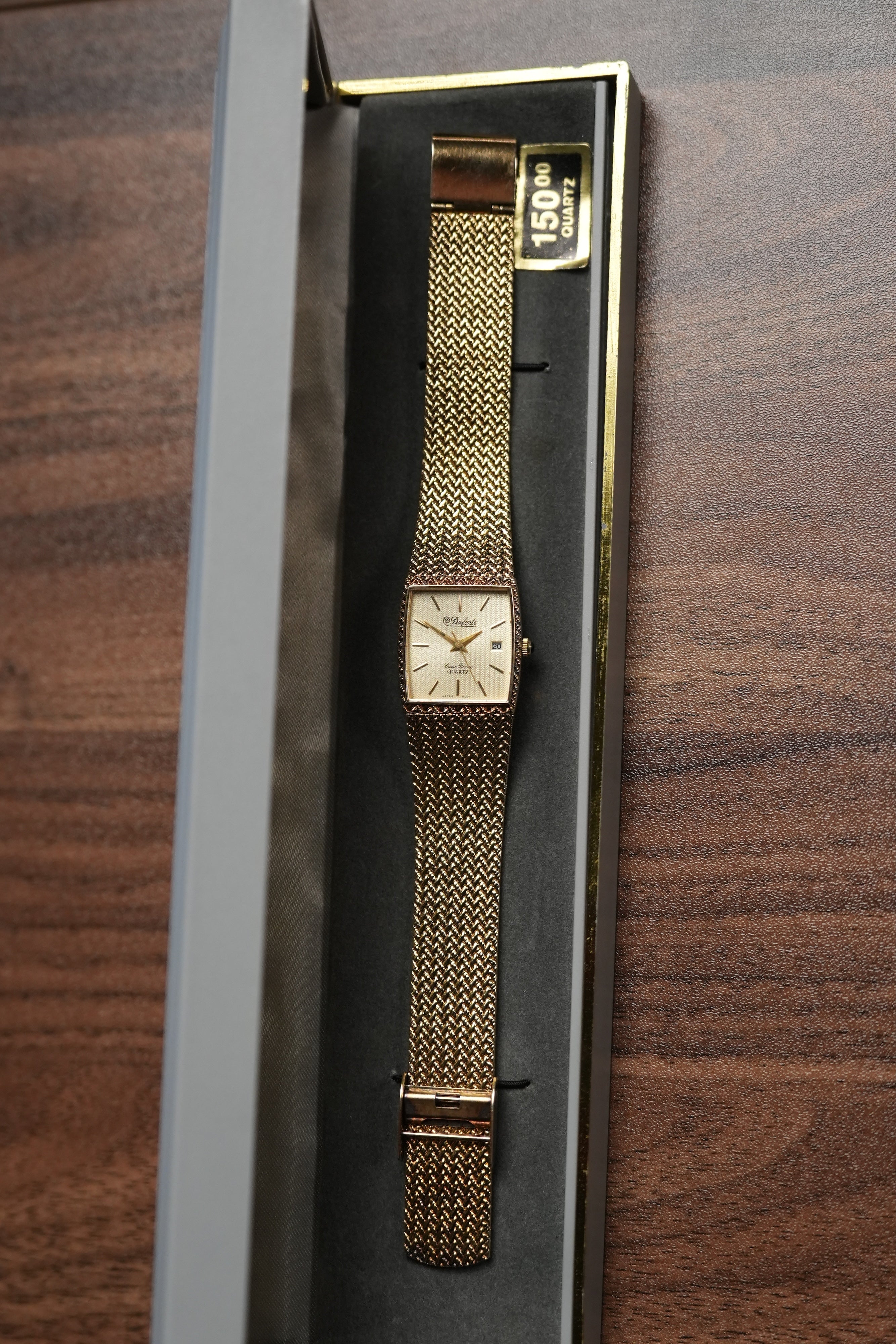 Dufonte Tank White Dial