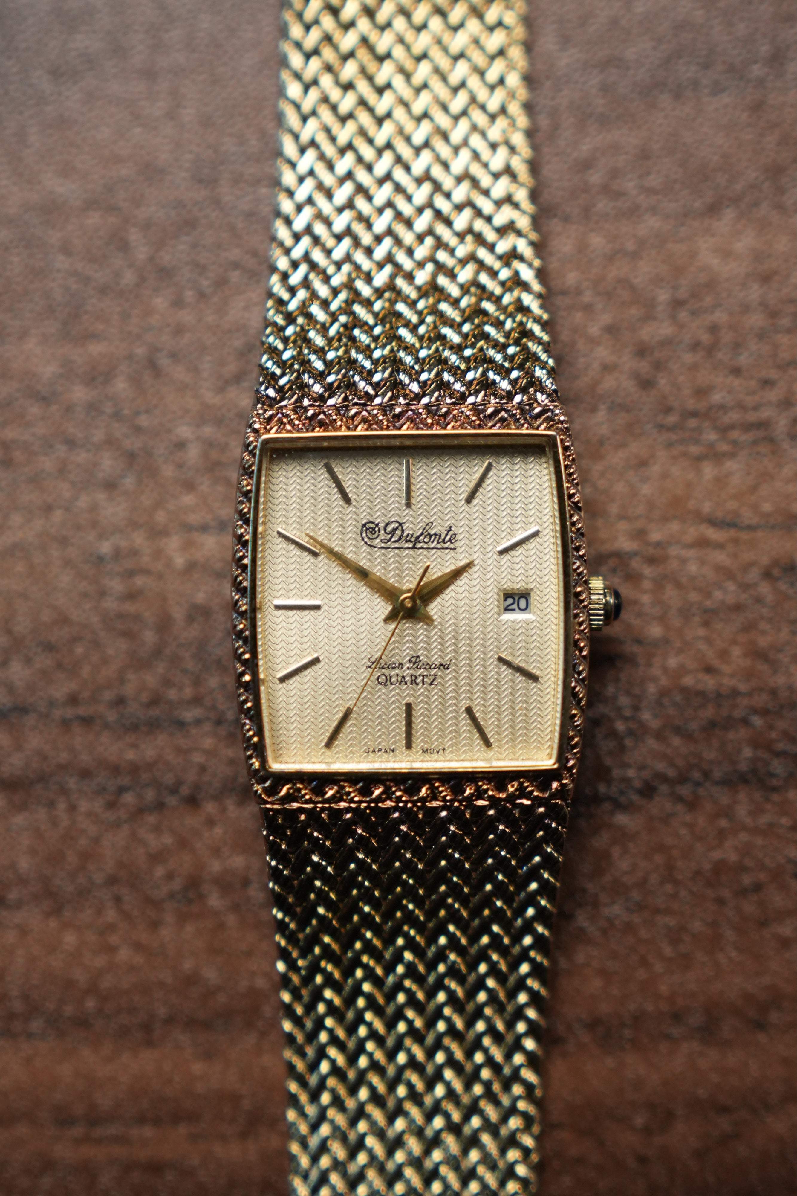 Dufonte Tank White Dial