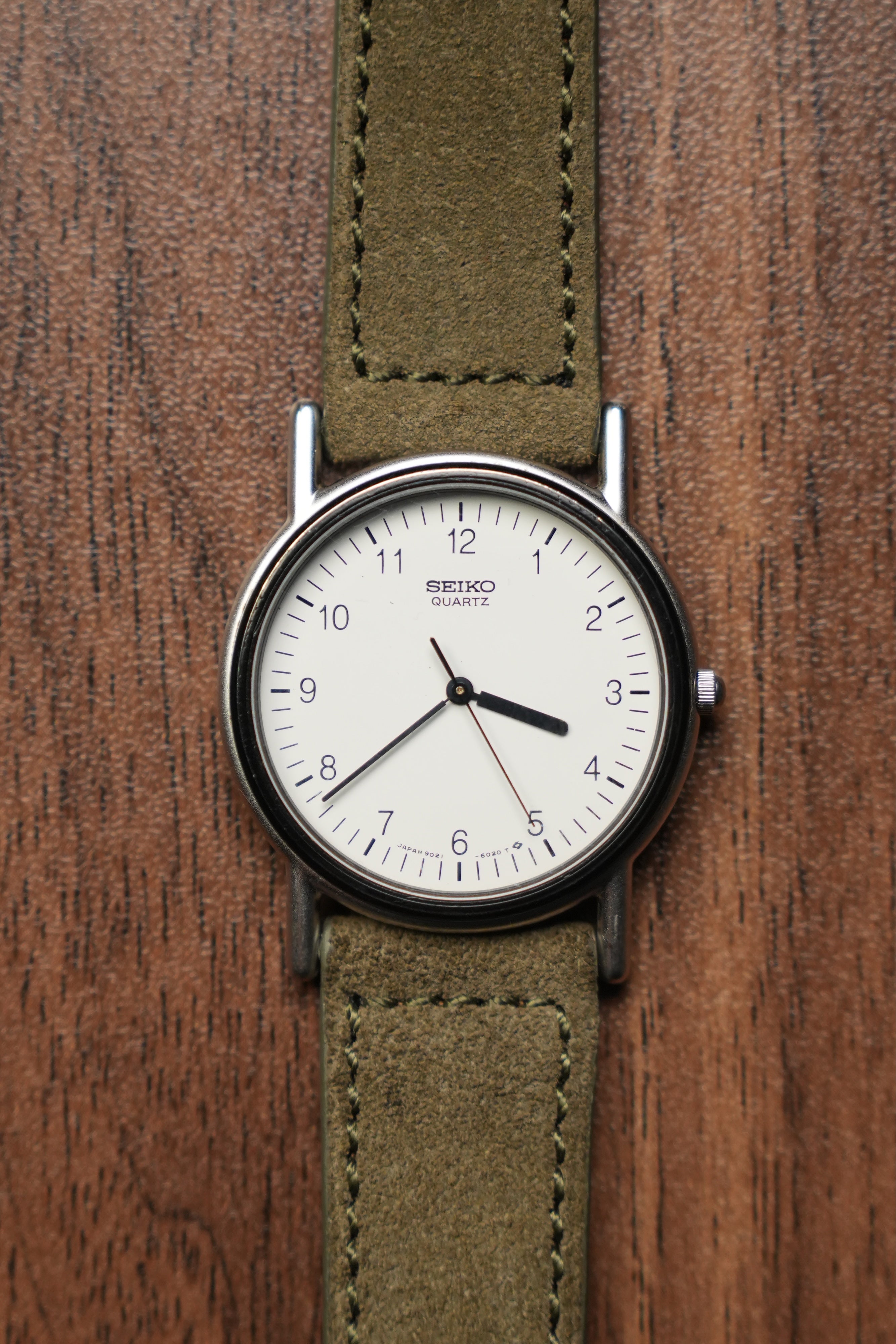 1983 Seiko Quartz Palladium Analog 9021-6010