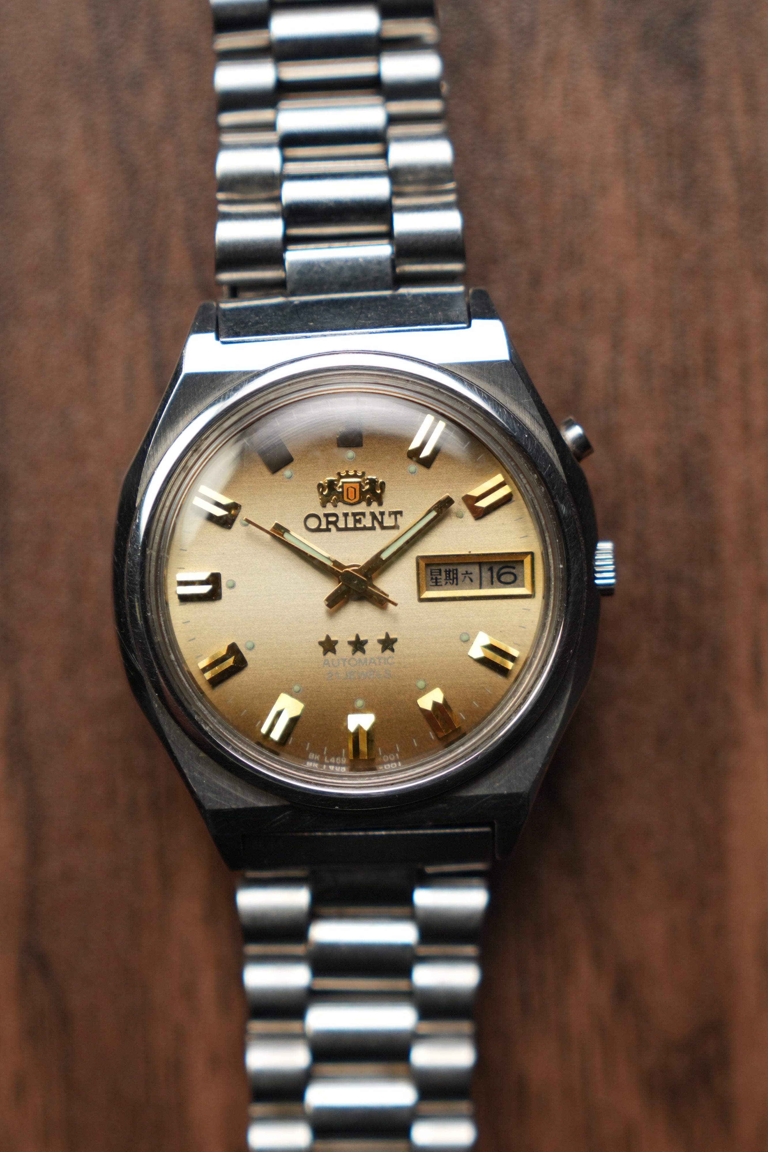Orient 3 Star Day-date Automatic