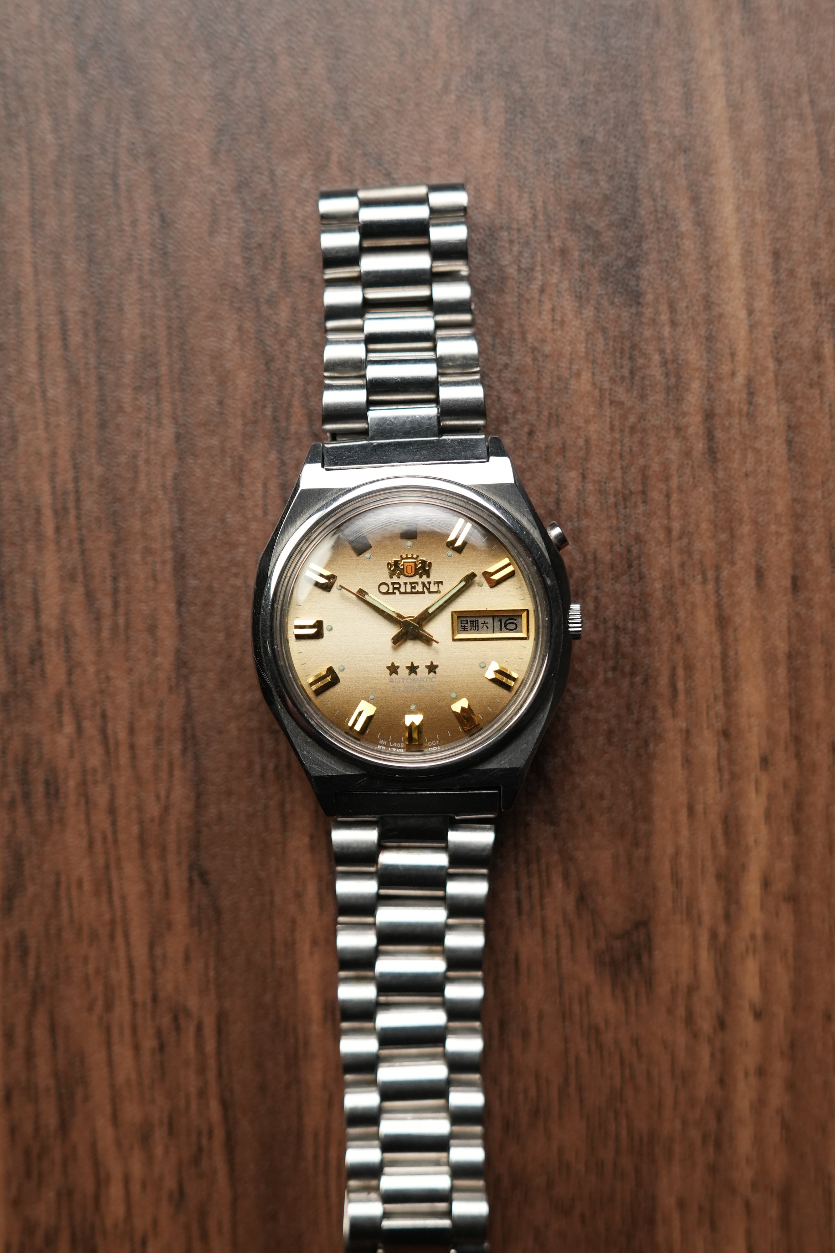 Orient 3 Star Day-date Automatic