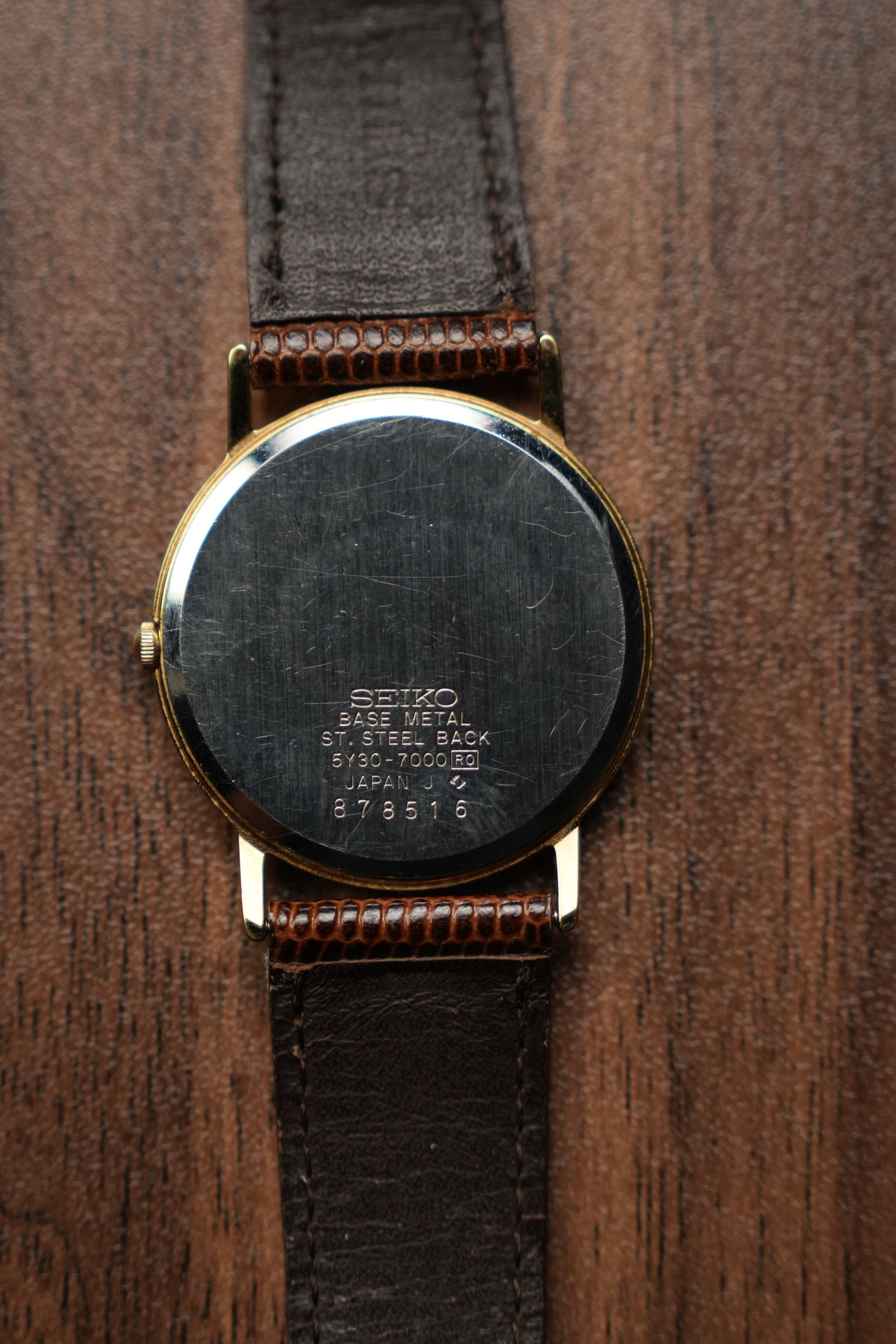 1988 Seiko Crededro Quartz Round 32MM 5Y30-7000