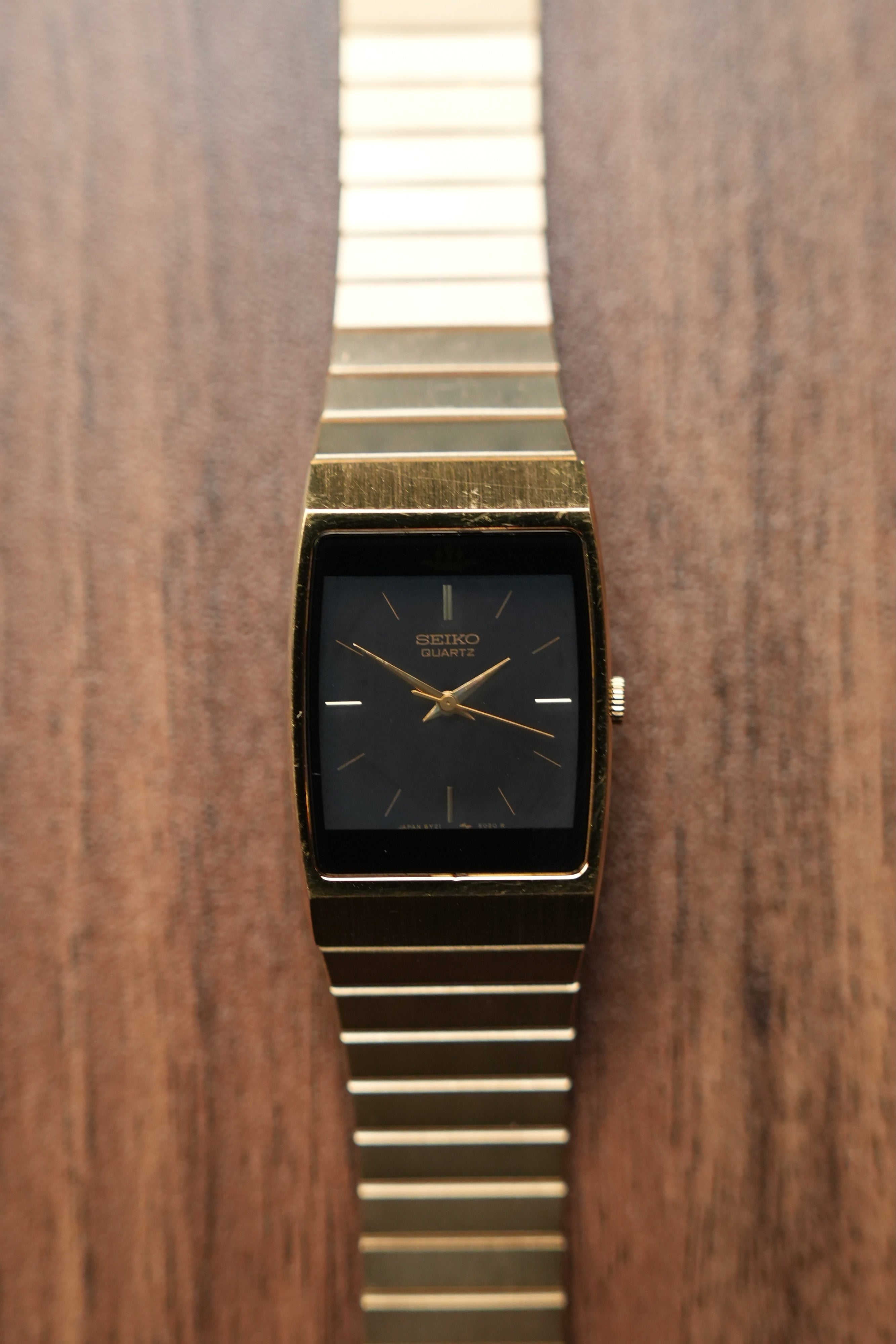 1988 Seiko Credero Tank 8Y21-5030