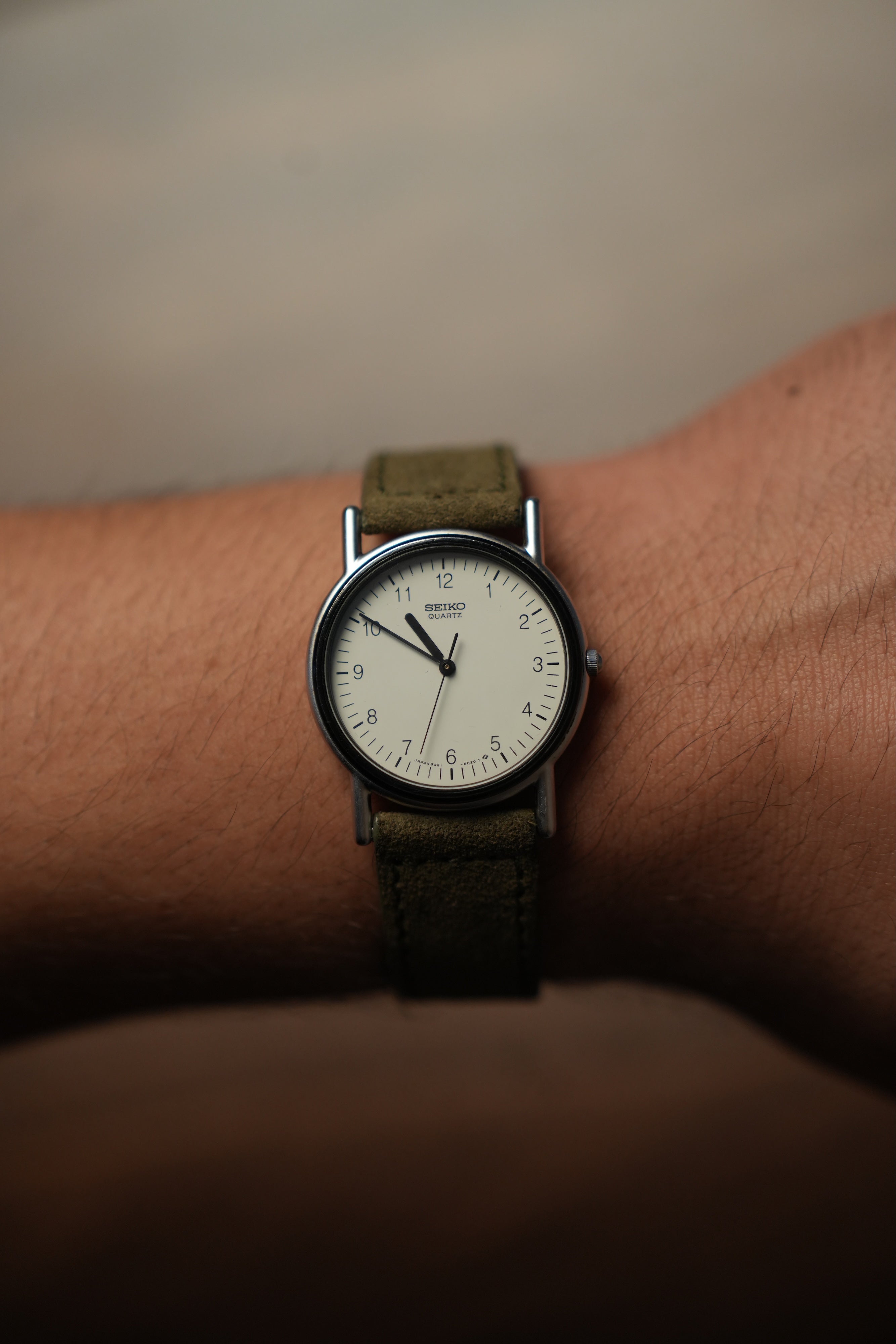 1983 Seiko Quartz Palladium Analog 9021-6010