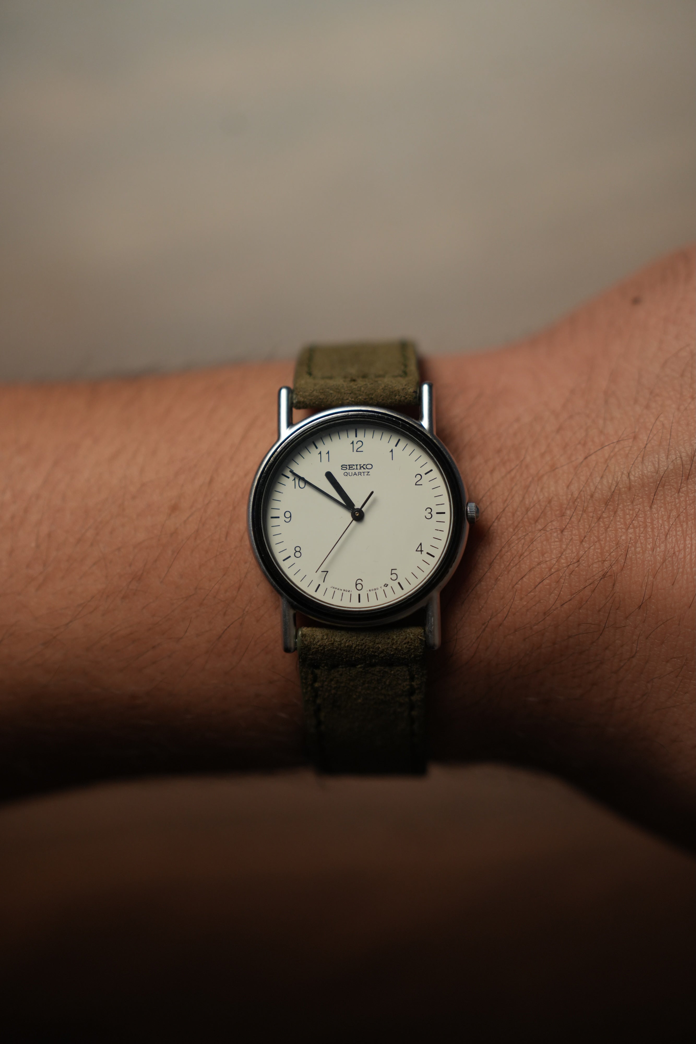 1983 Seiko Quartz Palladium Analog 9021-6010