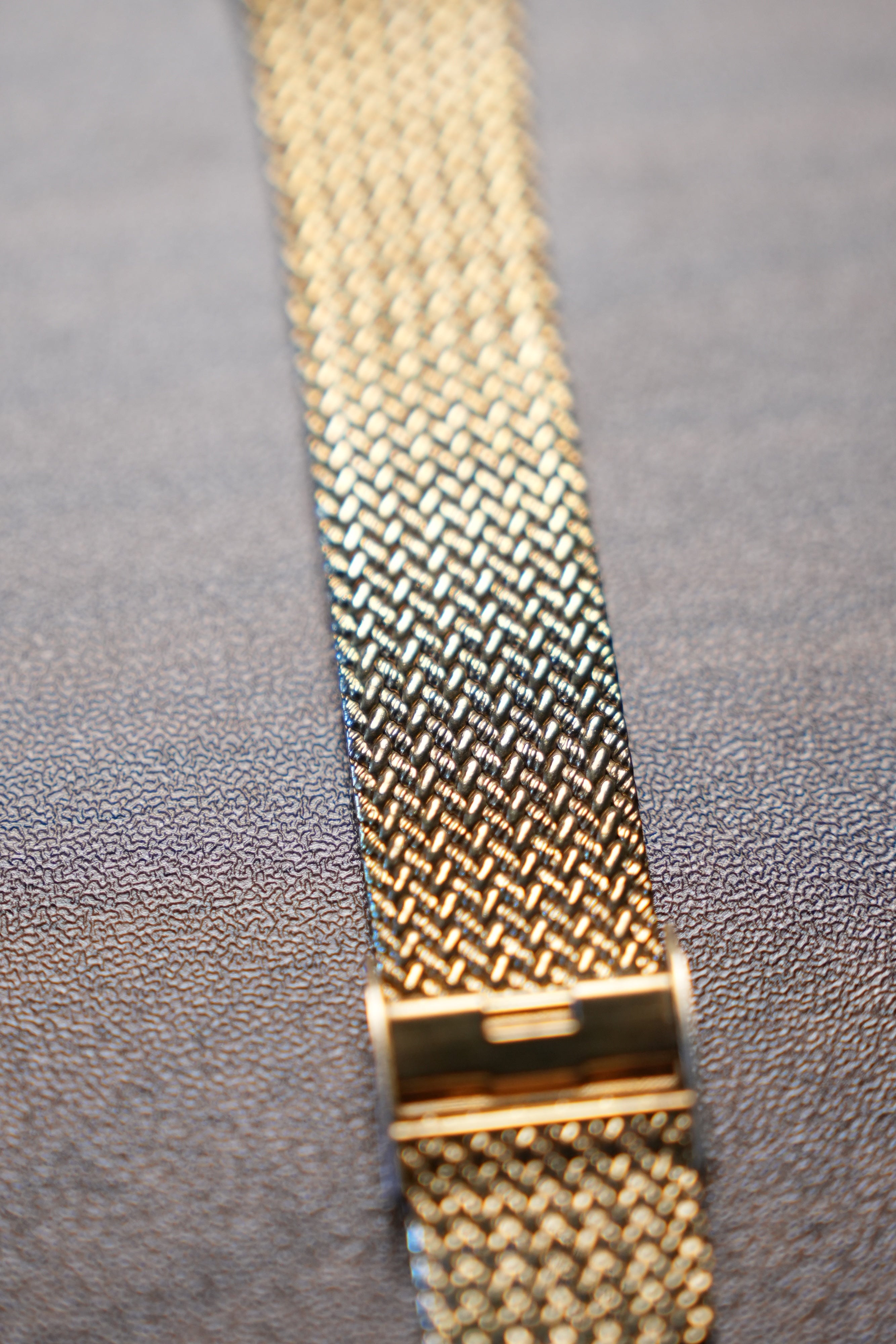 Dufonte Tank Gold Black Dial Diamonds