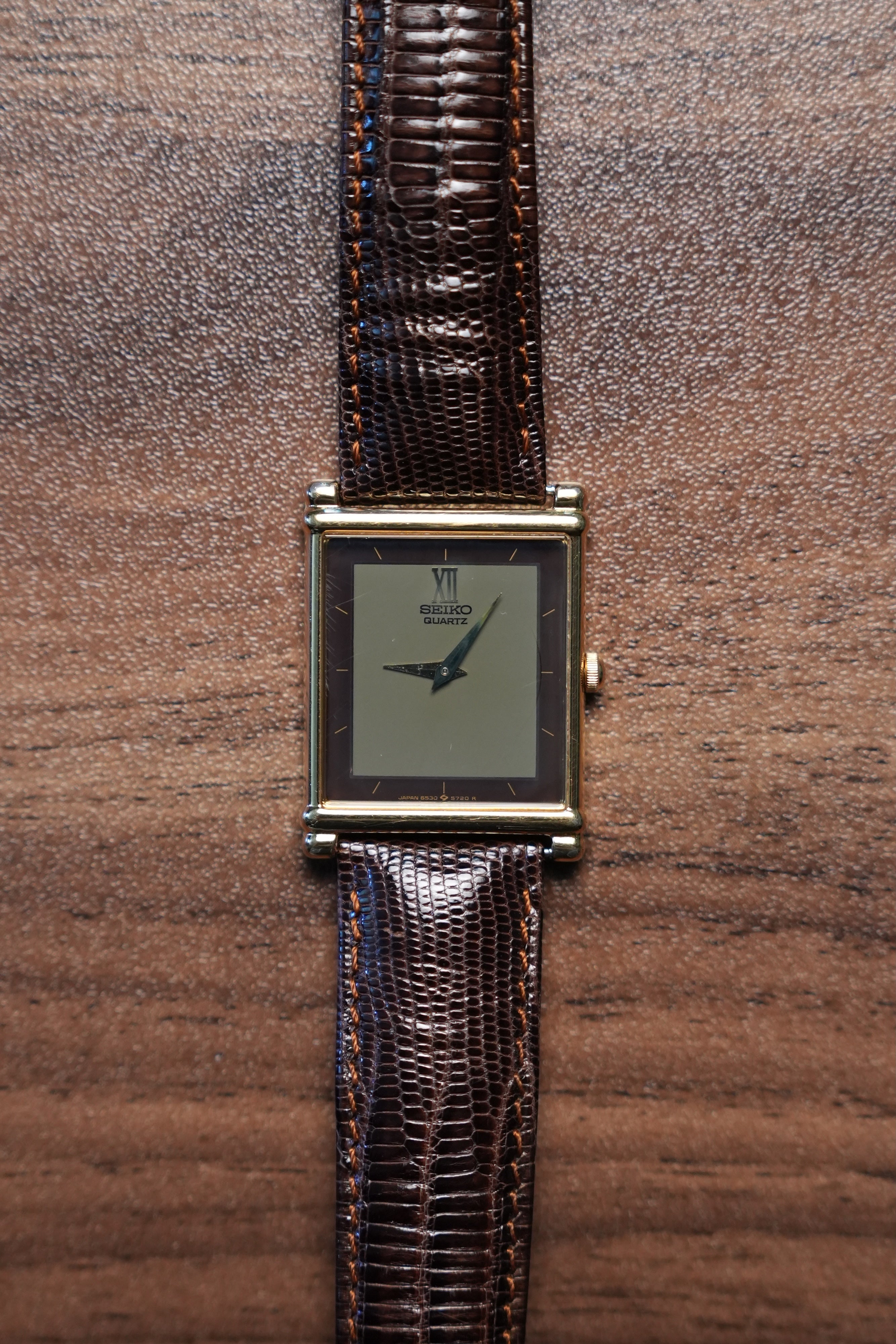 1985 Seiko Tank 6530-5399