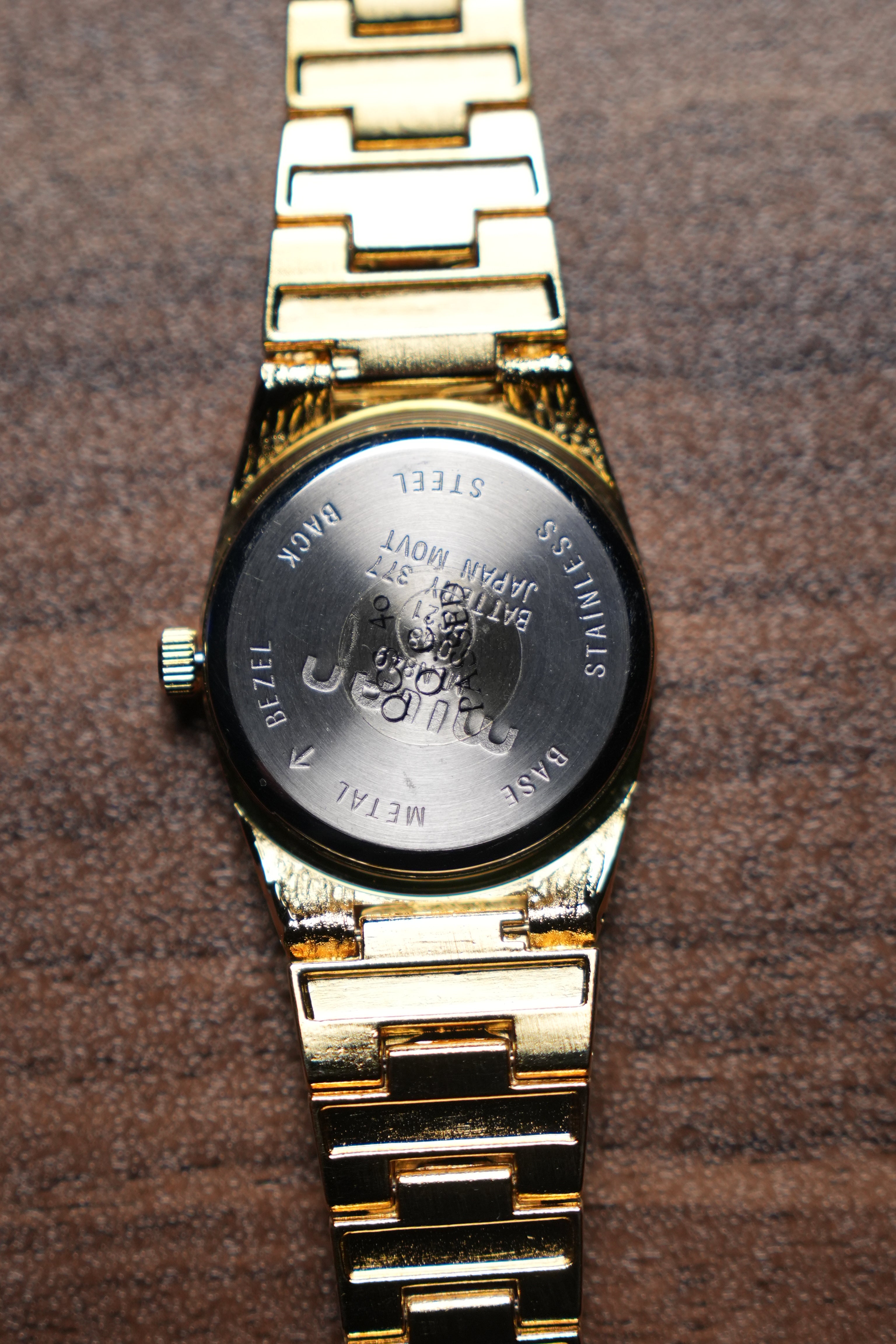 GRUEN Diamond Nugget Black Dial