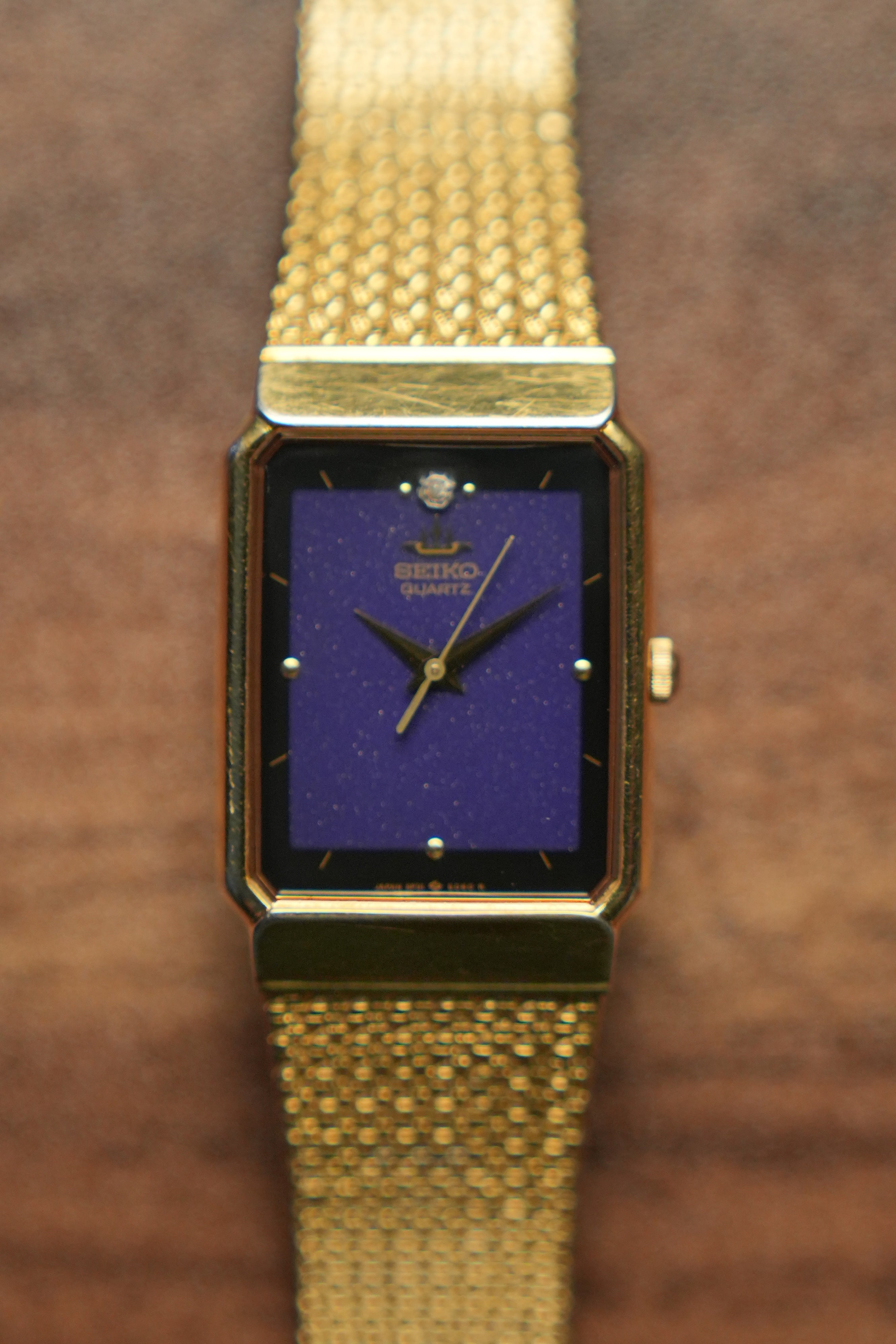 1986 SEIKO 5P31-5C40 Galaxy Tank Quartz 1986