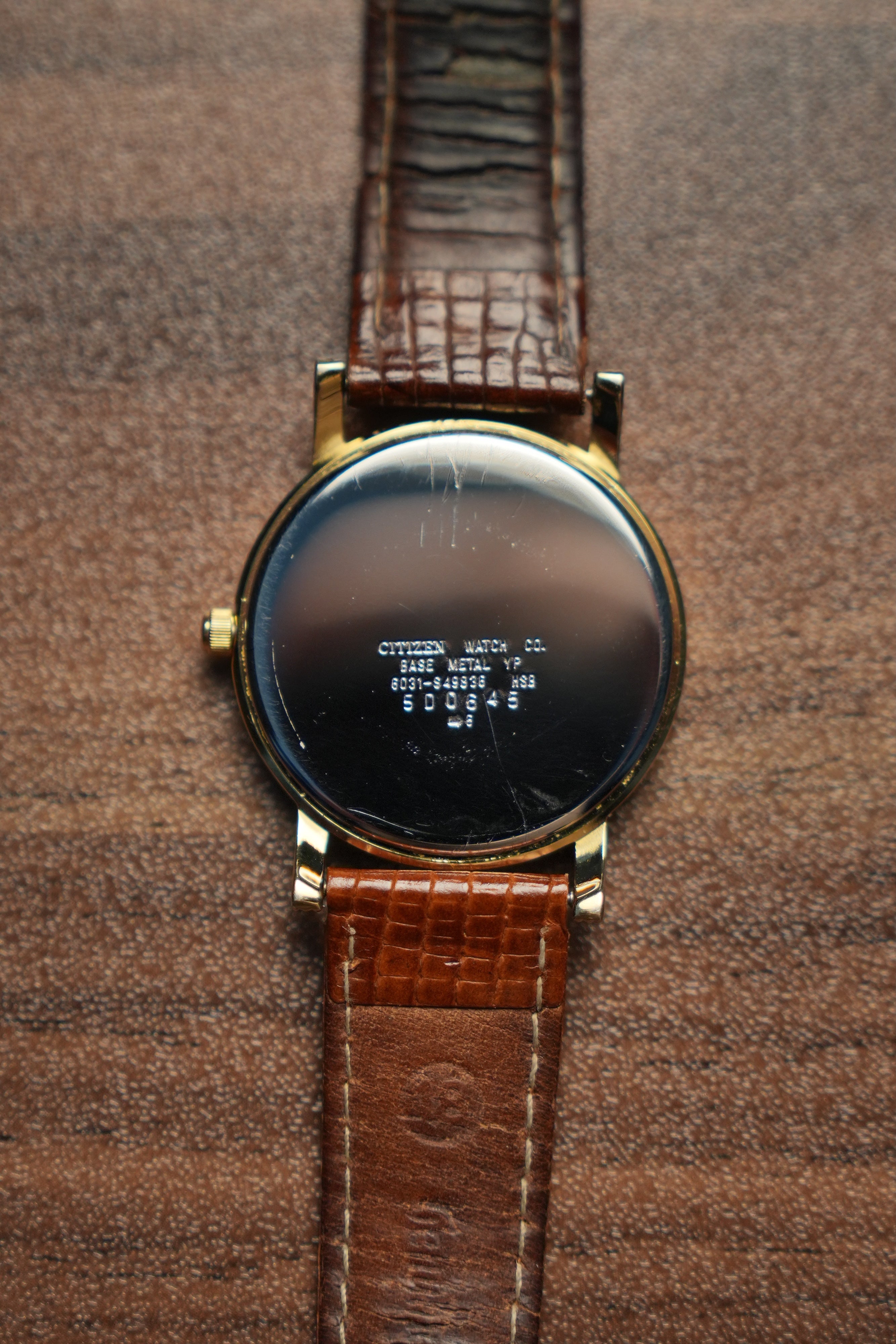 CITIZEN 1980s 6031-S49836 Quartz 80s